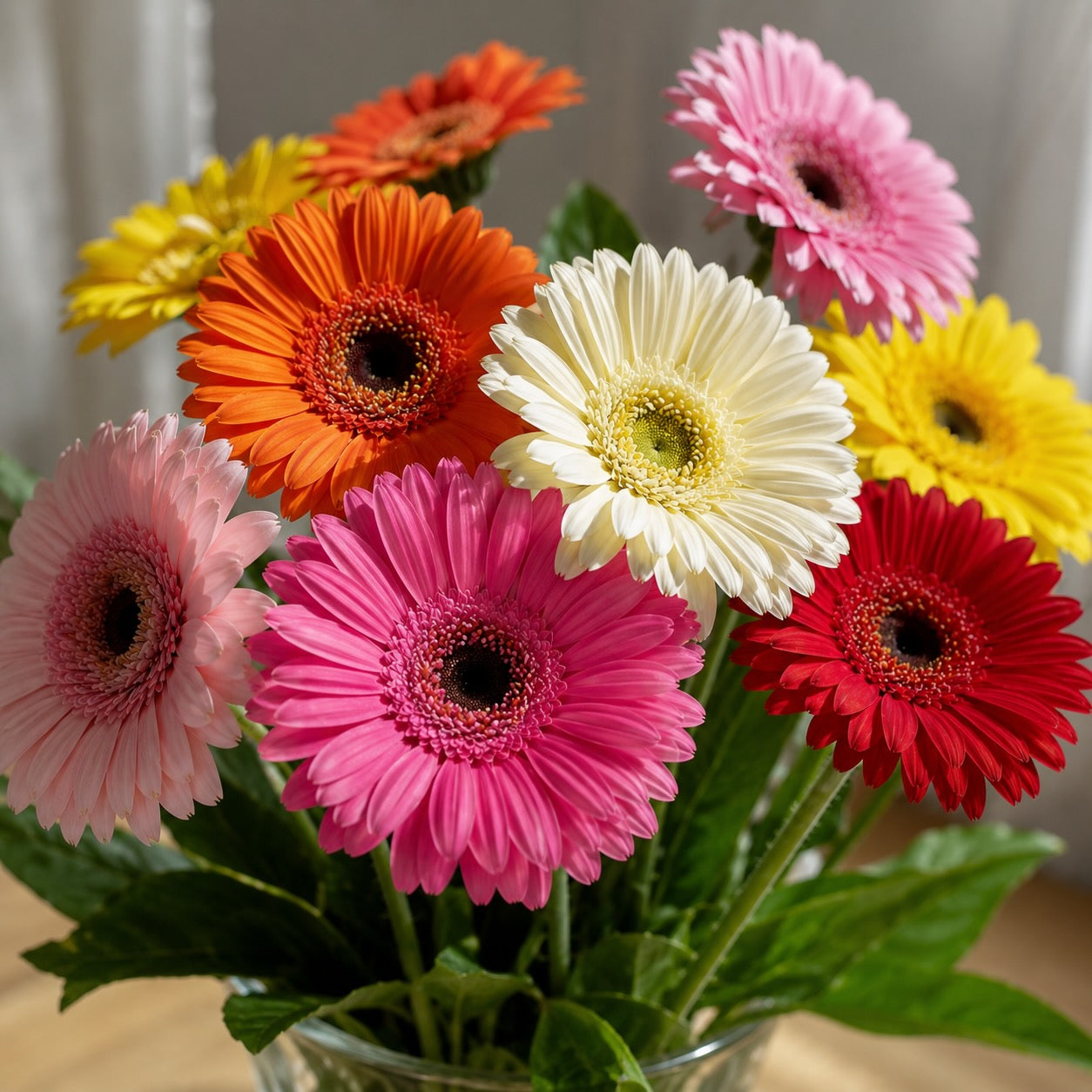 Gerbera (Freundschaft) – 15 Stück