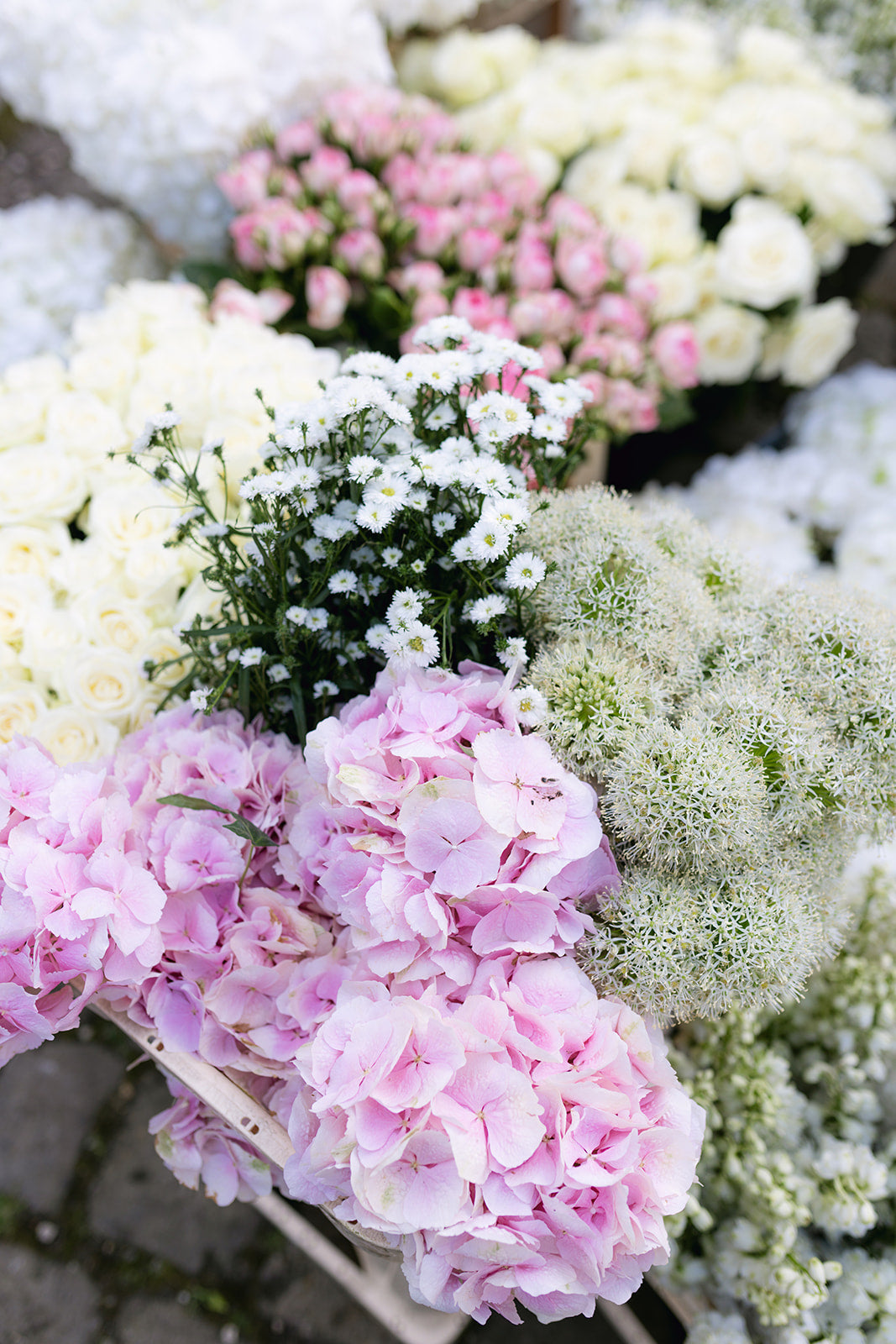 Bridal bouquet blush elegance