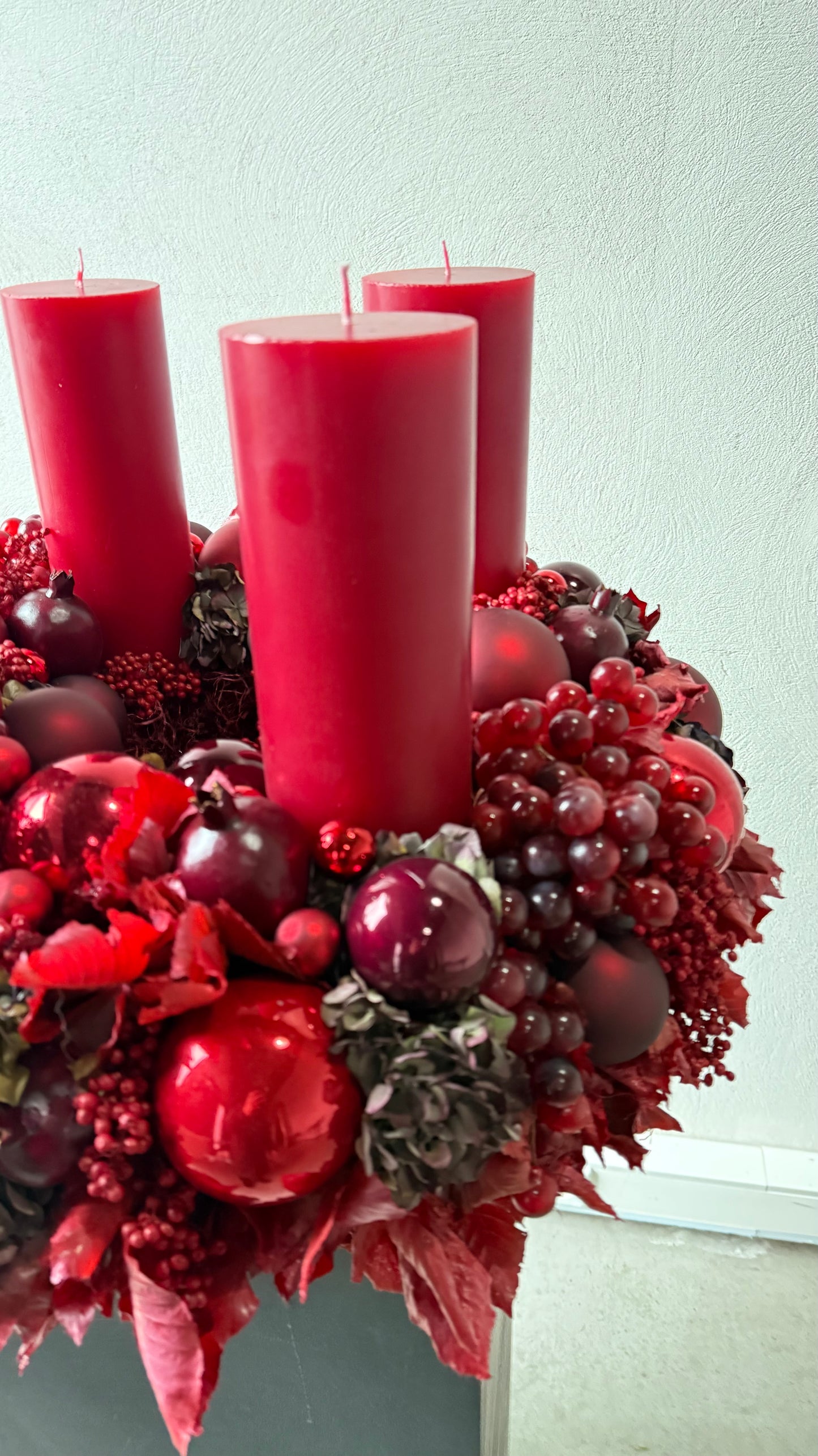 Adventkranz RED PROMISE