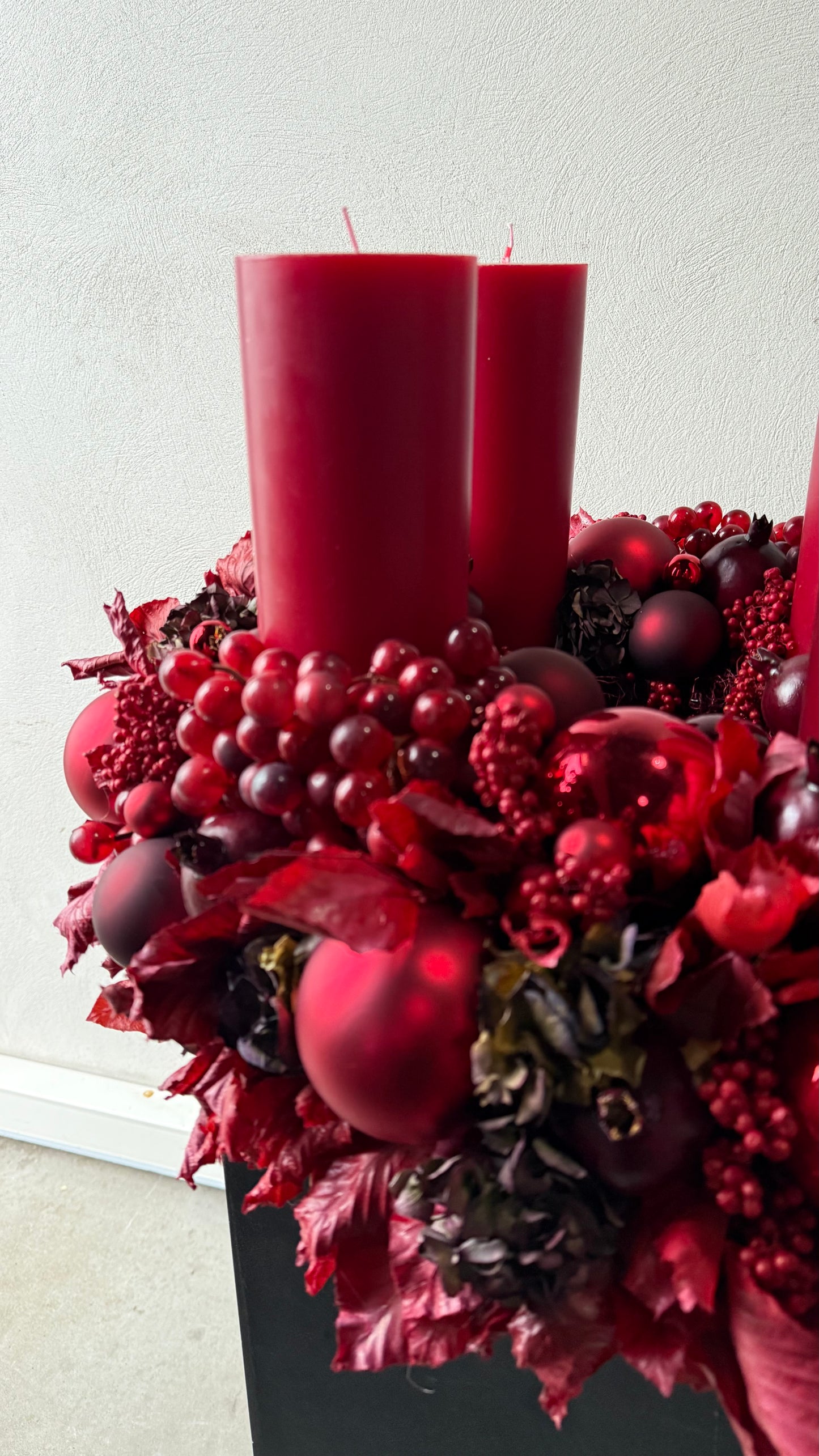 Adventkranz RED PROMISE