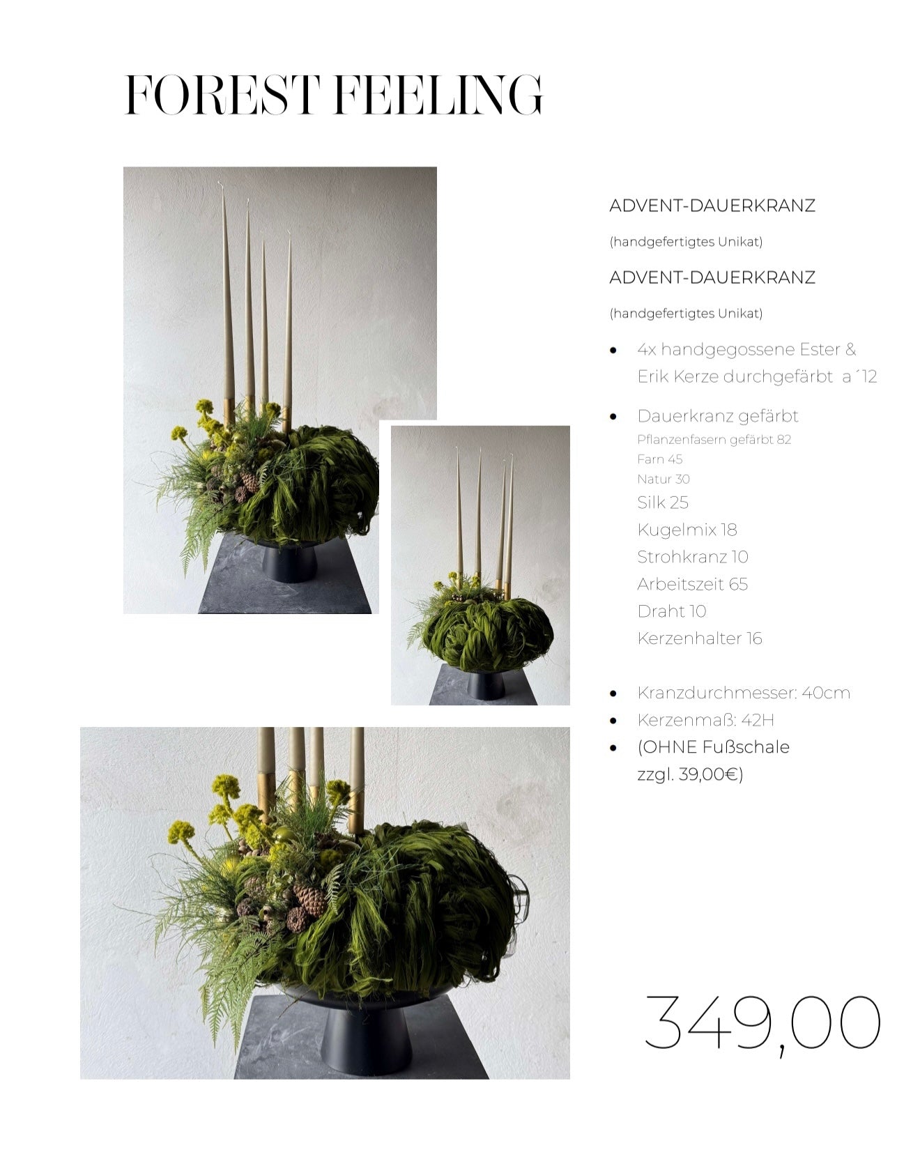 Adventkranz FOREST FEELING