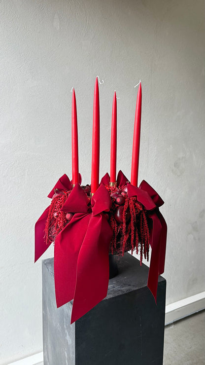 Adventkranz Red Velvet