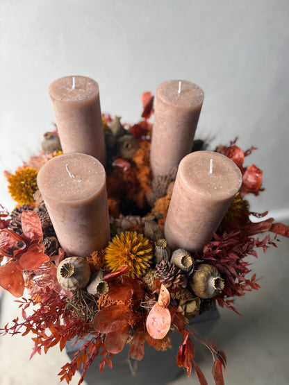 Adventkranz NATURAL NOSTALGIA