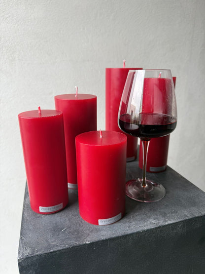 Stumpenkerze Weizenkorn unterschiedliche Größen