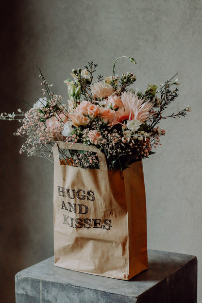 Flower bag Hugs and Kisses